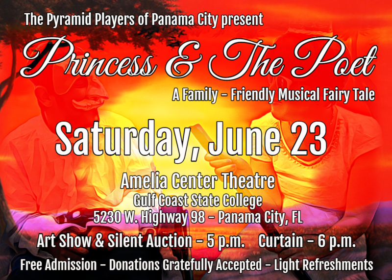 Princess and the Poet event flyer
